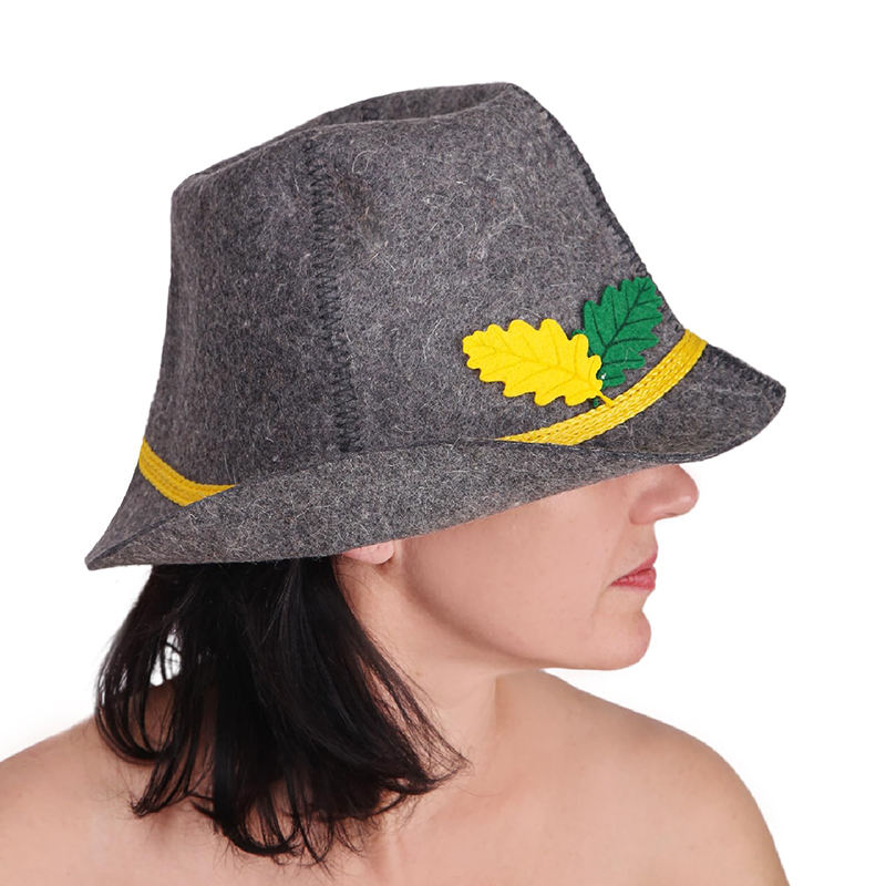 felt sauna hat