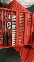 Kit d'outils à visser populaire de 46 pièces, mallette d'outils multifonction, jeu de douilles de précision pour la réparation automobile