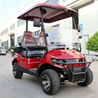Carrito de Golf Eléctrico de 4/2 Plazas Homologado para Circular por la Calle |   Carrito de Golf Todoterreno 4x4 con Certificación EEC CE para Complejos Turísticos/Barrios