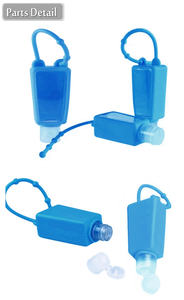 Dispensador de Jabón Líquido Portátil Mini de 30 ml, Diseño Cuadrado con Tapa de Rosca, Ideal para Viajes y Mochilas Infantiles - Product Image 5