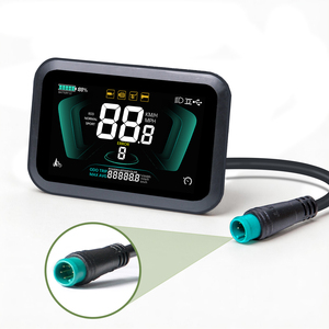 Affichage <span class=keywords><strong>LCD</strong></span> pour <span class=keywords><strong>vélo</strong></span> <span class=keywords><strong>électrique</strong></span> YOLIN-61F |   Compteur pour <span class=keywords><strong>vélo</strong></span> <span class=keywords><strong>électrique</strong></span> 24V/36V/48V avec PAS, vitesse, odomètre et code d'erreur - Product Image 2