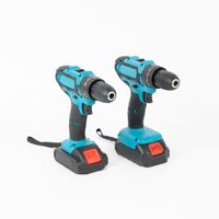 Perceuse sans fil multifonction 2-en-1, tournevis électrique, perceuse à percussion haute puissance, batterie au lithium