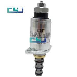 Válvula Solenoide 457-9878 4579878 para Excavadoras 312F 313F 314F 315F 316F 318F 320 320D2 323 330F, Válvula GP-Solenoid, Repuestos para Excavadoras - Product Image 1