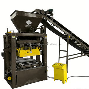 Machine manuelle de fabrication de briques pleines Qtj4-26, modèle très demandé, machine à fabriquer des blocs creux de petite taille - Product Image 4
