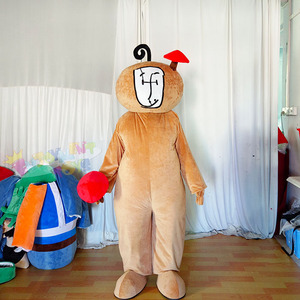Costume de mascotte de <span class=keywords><strong>champignon</strong></span> en peluche personnalisable avec option pour logo personnalisé parfait pour le marketing de marque et les activités thématiques - Product Image 1