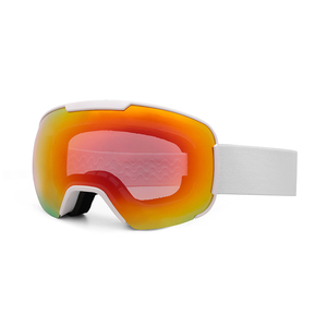 Lunettes de ski HB-34 à <span class=keywords><strong>lentille</strong></span> <span class=keywords><strong>torique</strong></span> magnétique Protection UV400 <span class=keywords><strong>Lentille</strong></span> anti-buée à vue large en différentes couleurs Cadre en TPU - Product Image 2