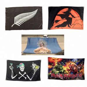 การดร็อปชิปธงที่กำหนดเองพร้อมโลโก้พิมพ์แบบกำหนดเอง3x5ft โฆษณาสองด้านธงและป้ายที่กำหนดเองขนาดใหญ่สำหรับธุรกิจ - Product Image 4