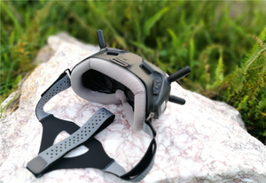 DJI FPV gözlük V2 Drone için rahat uçuş gözlük yüz maskesi kapak sünger köpük göz pedi ile uygun yedek - Product Image 5