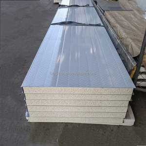 Panel Sándwich de Espuma de PU al Mejor <span class=keywords><strong>Precio</strong></span>, Techo Corrugado con Tejas, Panel Metálico Ignífugo, <span class=keywords><strong>Precio</strong></span> de Fábrica en China para Cámaras Frigoríficas - Product Image 5