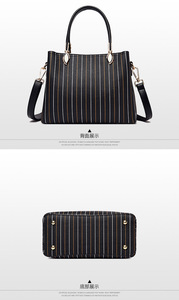 Hot Selling High Quality PU Lady Tote <b>Bag</b> Handbag Luxury Women's Handbags Wholesale - Product Image 5