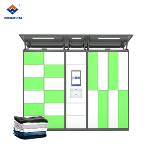 Winnsen Boîte à colis <span class=keywords><strong>de</strong></span> ramassage intelligente étanche Casier à linge armoire électrique Casier Station avec écran tactile - Product Image 6