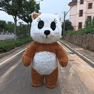 Mashable Urso Tigre Husky Coelho Traje Inflável Panda Gigante Polar Morango Urso Furry Monster <span class=keywords><strong>Mascot</strong></span> Promoções Polyfoam - Product Image 3