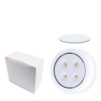 Spot LED de cuisine sous les lumières de l'armoire applique murale maison télécommande sans fil veilleuse