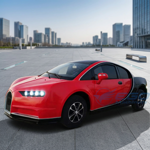 Voiture de sport électrique violette 4 roues, finition peinte 3K, utilisation extérieure - Product Image 1