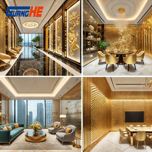 Bán buôn tùy chỉnh chống trầy xước PMMA tấm nhựa tự dính Rose Gold nhân đôi tấm Acrylic cho phòng tắm/vòi hoa sen - Product Image 5