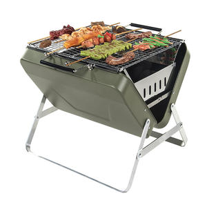 Mallette <span class=keywords><strong>de</strong></span> haute qualité Grill <span class=keywords><strong>Barbecue</strong></span> Charcoal <span class=keywords><strong>Valise</strong></span> Grill <span class=keywords><strong>Barbecue</strong></span> pliant en acier inoxydable - Product Image 5