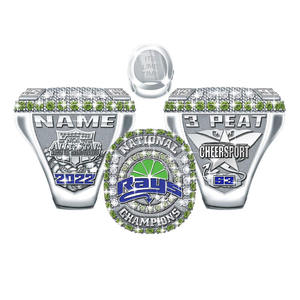 2025 Custom Football <b>Basketball</b> Sports Usssa Baseball Championship Ring - Product Image 2