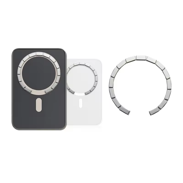 Customized N52 Magsafe Magnet Ring, Magnetic Circle Strong Wireless Charging Magnet Sticker Ring for Power Bank Magsafe
