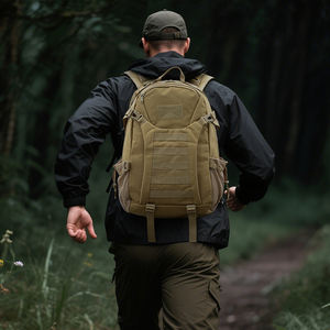 Mochila táctica impermeable de alta densidad con compartimento interior de Oxford para hombres y mujeres, mochila táctica para senderismo al aire libre. - Product Image 4