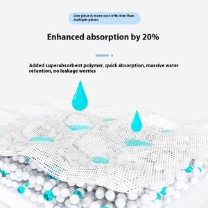 Couches absorbantes spéciales au charbon de bambou désodorisantes pour animaux de compagnie, nettoyage facile, pour l'apprentissage de la propreté des chiens et des lapins, fournitures pour animaux de compagnie - Product Image 3