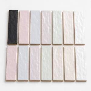 Azulejos de Cerámica Perlados para Baño, Azulejos Ondulados con Superficie Brillante para Paredes de <span class=keywords><strong>Ducha</strong></span>, Decoración para Cocina - Product Image 3
