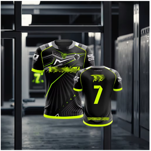 Nouveau Maillot Personnalisé de Qualité Unisexe Maillot de Football d'Équipe 100% Polyester Anti-Bactérien à Manches Courtes - Product Image 2
