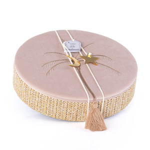 Caja <span class=keywords><strong>de</strong></span> Joyería Redonda Grande <span class=keywords><strong>de</strong></span> Mimbre Tejido con Borlas <span class=keywords><strong>de</strong></span> Terciopelo, Caja <span class=keywords><strong>de</strong></span> Regalo <span class=keywords><strong>de</strong></span> Joyería con Logotipo Personalizado Bordado <span class=keywords><strong>de</strong></span> Palmera, <span class=keywords><strong>Organizador</strong></span> <span class=keywords><strong>de</strong></span> <span class=keywords><strong>Joyas</strong></span> - Product Image 1