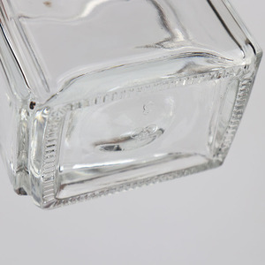 NCG161 Chai Thủy Tinh Rỗng Rõ Ràng Thủy Tinh Vuông Bttles 500Ml Chai Thủy Tinh Cho Tequila Whiskey - Product Image 4