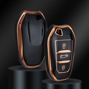 Vente directe d'usine, vente chaude, étui pour clé de voiture en TPU pour <span class=keywords><strong>Peugeot</strong></span> 2008 4008 5008, coque de protection pour clé de voiture - Product Image 4