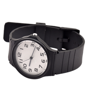 Biểu Tượng Tùy Chỉnh Lồi 16Mm Đen TPU Ban Nhạc Đồng Hồ Phụ Kiện Cao Su Thay Thế Dây Đeo Đồng Hồ Cho <span class=keywords><strong>Casio</strong></span> MQ-24 - Product Image 3