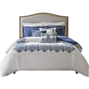 Siêu mềm Khăn trải giường polyester sợi nhỏ giường 6 cái phòng ngủ Comforter Bộ - Product Image 1