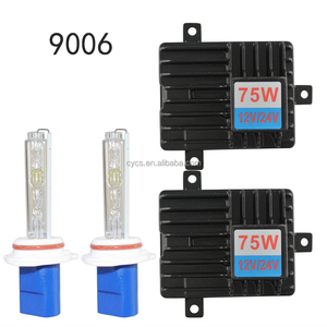 Nouveau kit de ballast pour ampoules HID xénon 75W H1 H3 H7 9005 9006 <span class=keywords><strong>H11</strong></span> 4300K 6000K 8000K 12V <span class=keywords><strong>24V</strong></span>, ajustement universel, certifié CE ROHS - Product Image 5