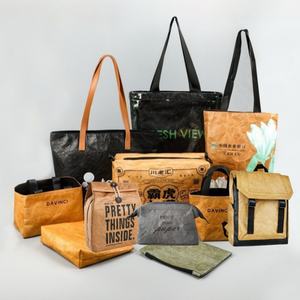 Sac de pique-nique isotherme en papier Tyvek perforé avec fermeture éclair, motif logo personnalisé, écologique, pour 2 personnes, lavable - Product Image 6