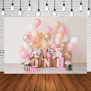 Fondo Fotográfico para Cumpleaños, Primer Baby Shower, Pastel, <span class=keywords><strong>Foto</strong></span> de Bebé Recién Nacido, Diseño Interior Rosa, <span class=keywords><strong>Estudio</strong></span> Fotográfico - Product Image 3