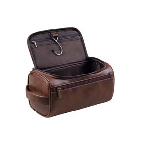 Bolsa de Cosméticos Personalizada de PU Negro con Asa <span class=keywords><strong>para</strong></span> <span class=keywords><strong>Colgar</strong></span>, Bolsa de Brochas de Maquillaje Multifuncional Resistente al Agua <span class=keywords><strong>para</strong></span> <span class=keywords><strong>Hombre</strong></span>, Bolsas de Aseo Colgantes <span class=keywords><strong>para</strong></span> Viaje - Product Image 6