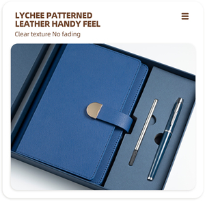 Thiết Kế Tối Giản Máy Tính Xách Tay Hộp Quà Tặng Thiết Lập Thanh Lịch D-Hình Dạng Tối Giản Từ Đóng Cửa Bán Buôn PU Da Xách Tay Máy Tính Xách Tay - Product Image 6