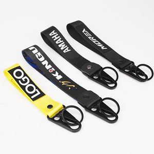 Porte-clés sifflet personnalisé avec logo, impression sérigraphique, en polyester, design personnalisable - Product Image 1