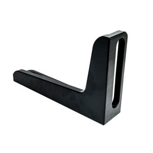 SteelPlus-SteelEco GPPH 300x190mm gâche gauche carrée, épaisseur 12mm, trous 16mm - Product Image 2