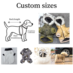 dog <b>clothes</b> luxury brand fashion Designer Puppy Outfit Elegant Pet Apparel Warm Jumpsuit Dress Coat for Small Dogs - Product Image 2