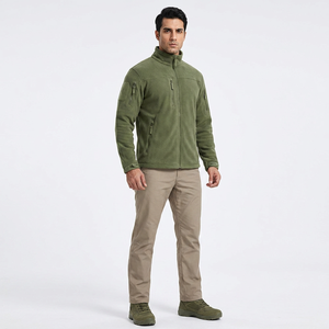 High Quality 2026 Outdoor Hiking <b>Canvas</b> Softshell <b>Jacket</b> <b>for</b> <b>Men</b> Waterproof Stand Collar Hooded - Product Image 1