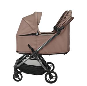 Poussette double compacte pour bébés avec une largeur de 75 cm et des modes convertibles 2-en-1 |   Prêt pour le voyage - Product Image 6