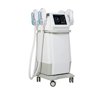 Máquina Profesional de Escultura Corporal EMS de 4 Manijas, 7 Tesla EMS Neo RF, Estimulador Muscular para Uso en Salón - Product Image 1