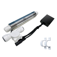 INNEST LED UV avec interrupteur de débit pour eau potable 10LPM 2.64GPM 8W 12V 24V Module de stérilisation LED UVC pour purificateurs d'eau