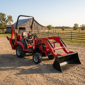 4WD Mini Walking Farm <b>Tractor</b> 25HP for Engine for Red Gear Drive High Productivity 4-Year Warranty DE - Product Image 3