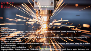 Machine de découpe laser à fibre multifonctionnelle tout-en-un à refroidissement par eau pour tôles et tubes, pour la fabrication industrielle du métal - Product Image 6