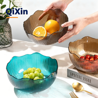 Chinees fabrieksgemaakte, op maat geïnjecteerde, milieuvriendelijke snack schaal met plantenpatroon, celadon fruitbord, BPA-vrij voor feestjes en thuisgebruik