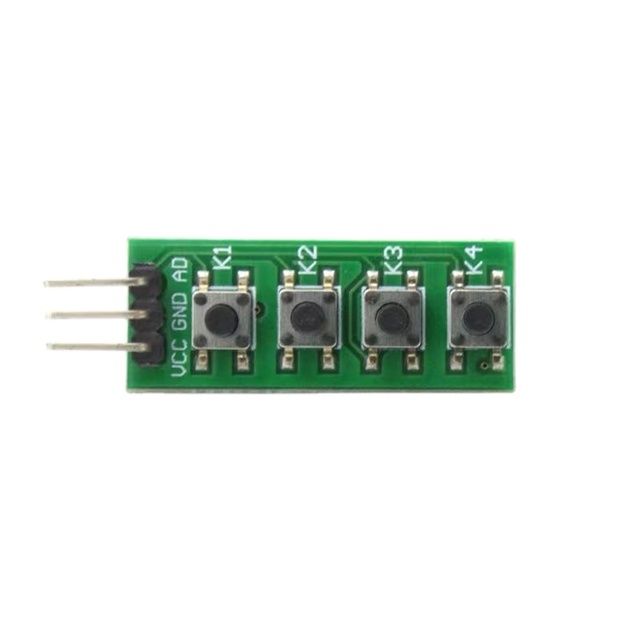 4-digit keyboard module, 4-key touch button, micro switch, microcontroller development IO port expansion board, button.......