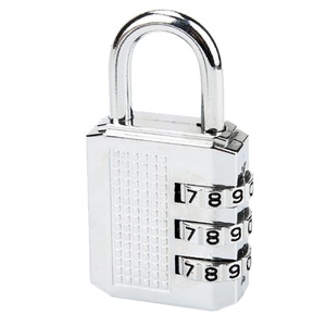 Haute qualité anti-rouille Mini 3 <span class=keywords><strong>Chiffres</strong></span> Mot de Passe <span class=keywords><strong>Code</strong></span> serrure pour armoire valise cartable bagages gym petit <span class=keywords><strong>Cadenas</strong></span> - Product Image 1