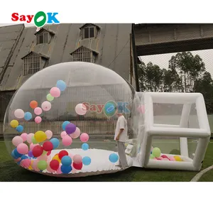 Portable Inflatable Party Bubble Bounce House Tent Clear Bubble Dome Tent Inflatable For Children