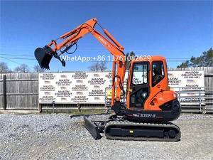 รถขุดไฮดรอลิกแบบตีนตะขาบ Kubota KX121-3 มือสอง ราคาโรงงานถูก พร้อมขาย - Product Image 3